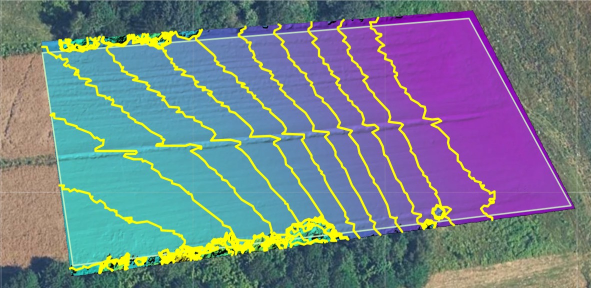 Ortofotomapa obszaru rolniczego